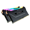 ram corsair cmw32gx4m2e3200c16 vengeance rgb pro black 32gb 2x16gb ddr4 3200mhz dual kit extra photo 1