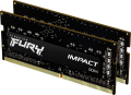 ram kingston kf426s15ibk2 16 fury impact 16gb 2x8gb so dimm ddr4 2666mhz dual kit extra photo 1