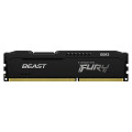 ram kingston kf316c10bb 4 fury beast black 4gb ddr3 1600mhz extra photo 1