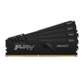 ram kingston kf432c16bbk4 64 fury beast 64gb 4x16gb ddr4 3200mhz quad kit extra photo 1