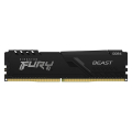 ram kingston kf437c19bb 8 fury beast 8gb ddr4 3733mhz extra photo 1