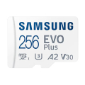 samsung mb mc256ka eu evo plus 256gb micro sdxc 2021 uhs i u3 v30 a2 adapter extra photo 1