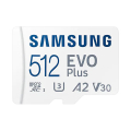 samsung mb mc512ka eu evo plus 512gb micro sdxc 2021 uhs i u3 v30 a2 adapter extra photo 1