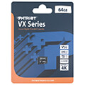 patriot psf64gvx31mcx vx series 64gb micro sdxc v30 u3 class 10 extra photo 1