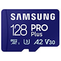 samsung mb md128sb ww pro plus 128gb micro sdxc 2023 uhs i u3 v30 a2 usb reader extra photo 1