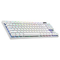 logitech 920 012148 g pro x tkl lightspeed gaming keyboard white tactile extra photo 1