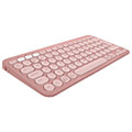 pliktrologio logitech 920 011853 pebble keys 2 k380s wireless bluetooth rose extra photo 1