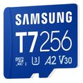 samsung mb mb256t ww t7 256gb microsd xc 170mb s uhs i u3 v30 a2 extra photo 1