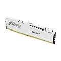 ram kingston kf552c36bwe 16 fury beast white 16gb ddr5 5200mhz amd expo extra photo 1