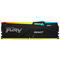 ram kingston kf556c36bbeak2 16 fury beast rgb 16gb 2x8gb ddr5 5600mhz cl36 amd expo cert dual kit extra photo 1