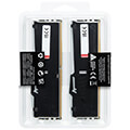 ram kingston kf552c40bbak2 32 fury beast rgb 32gb 2x16gb ddr5 5200mhz cl40 dual kit extra photo 2