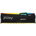 ram kingston kf560c36bbea 32 fury beast rgb 32gb ddr5 6000mhz cl36 amd expo extra photo 1