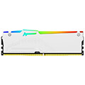 ram kingston kf556c36bwea 32 fury beast white rgb 32gb ddr5 5600mhz cl36 amd expo extra photo 1