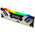 ram kingston kf568c36rsa 16 fury renegade black rgb 16gb ddr5 6800mhz cl36 xmp extra photo 1
