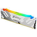 ram kingston kf576c38rwa 16 fury renegade white rgb 16gb ddr5 76000mhz cl38 xmp extra photo 1