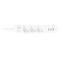 xiaomi mi power strip 3x power ac outlets 3x usb ports white extra photo 1