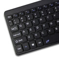 qoltec 50250 wireless touchpad keyboard 24ghz black extra photo 2
