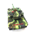 rc infrared battle tank green extra photo 2