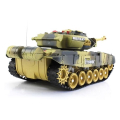 rc infrared battle tank 2 pieces set green and beige extra photo 2