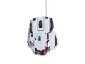 mad catz rat3 gaming mouse for pc and mac white extra photo 2