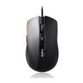 rapoo n3600 wired optical mouse black extra photo 1