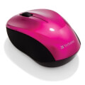 verbatim 49043 go nano wireless mouse hot pink extra photo 1