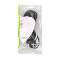 nedis pcgp11040bk20 power cable euro plug iec 320 c7 2m black extra photo 2