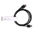 nedis ccgt60010bk20 usb 20 cable a male usb a female 2m black extra photo 2