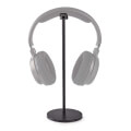 nedis hpst200bk headphones stand aluminium design 98x276mm black extra photo 1 nedis hpst200bk headphones stand aluminium design 98x276mm black extra photo 1