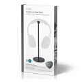 nedis hpst200bk headphones stand aluminium design 98x276mm black extra photo 3