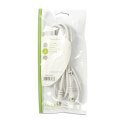 nedis csgp41000wt15 satellite antenna cable f male f male 15m white extra photo 2