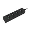 lanberg 4 sockets power strip for ups system 1m extra photo 2