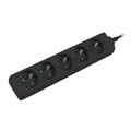 lanberg 5 sockets power strip for ups system 1m extra photo 1