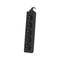 lanberg 5 sockets power strip for ups system 1m extra photo 2