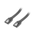 lanberg sata data iii 6gb s f f cable metal clips black 30cm extra photo 1