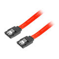 lanberg sata data iii 6gb s f f cable metal clips red 30cm extra photo 1
