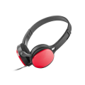 ugo usl 1222 on ear headset with mic red extra photo 2