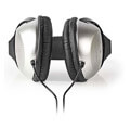 nedis hpwd1201bk over ear headphones silver black extra photo 3
