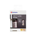 verbatim 49145 usb type c 31 vga adapter 10cm silver extra photo 2