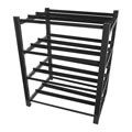 lanberg battery frame for ups 830x650 3 rows 4 levels 12 shelves flat pack black extra photo 2