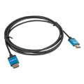 lanberg hdmi m m v20 4k slim cable 05m black extra photo 2