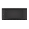 lanberg wall mounted rack 19 4u 570x450mm demounted flat pack black extra photo 2