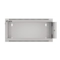 lanberg wall mounted rack 19 4u 570x450mm demounted flat pack grey extra photo 2