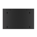 lanberg wall mounted rack 19 6u 570x450mm demounted flat pack black extra photo 2