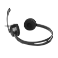 natec nsl 1665 canary go headset with microphone black extra photo 1