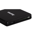 hama 124022 usb 30 multi card reader sd microsd cf black extra photo 2