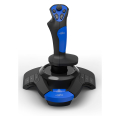 hama 186043 urage airborne 300 gaming joystick for pc black blue extra photo 1