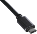 hama 135720 cable usb c plug usb c plug 18 m usb20 black extra photo 1
