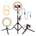 hunter 10 ring light with 160cm tripod extra photo 3