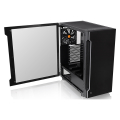 case thermaltake h200 tg rgb midi tower tempered glass black extra photo 1